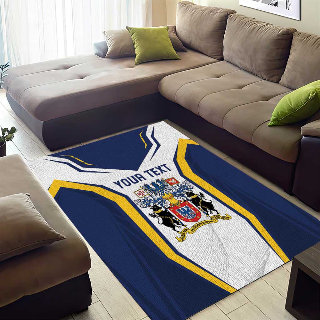 Personalized Azores Portugal Area Rug Sporty Style - Wonder Print Shop