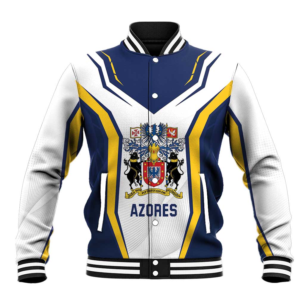 Personalized Azores Portugal Baseball Jacket Sporty Style - Wonder Print Shop