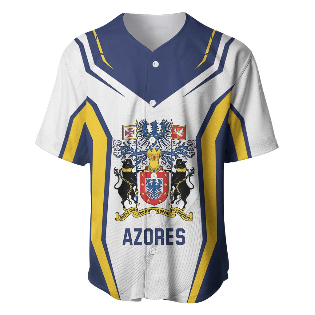 Personalized Azores Portugal Baseball Jersey Sporty Style - Wonder Print Shop