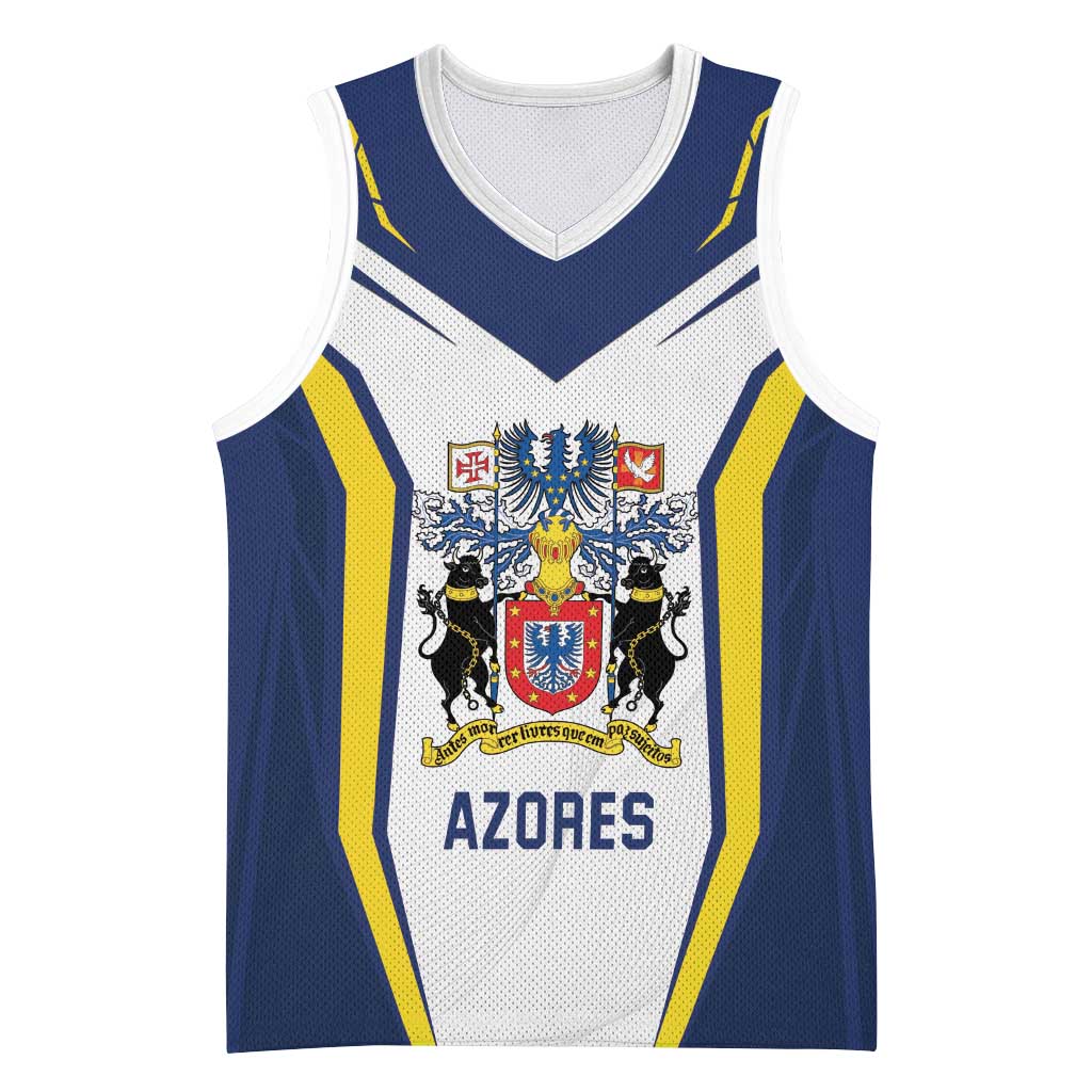 Personalized Azores Portugal Basketball Jersey Sporty Style - Wonder Print Shop