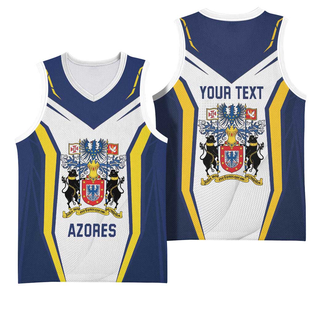 Personalized Azores Portugal Basketball Jersey Sporty Style - Wonder Print Shop