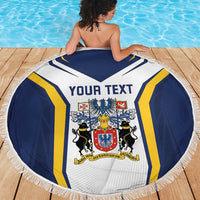 Personalized Azores Portugal Beach Blanket Sporty Style - Wonder Print Shop