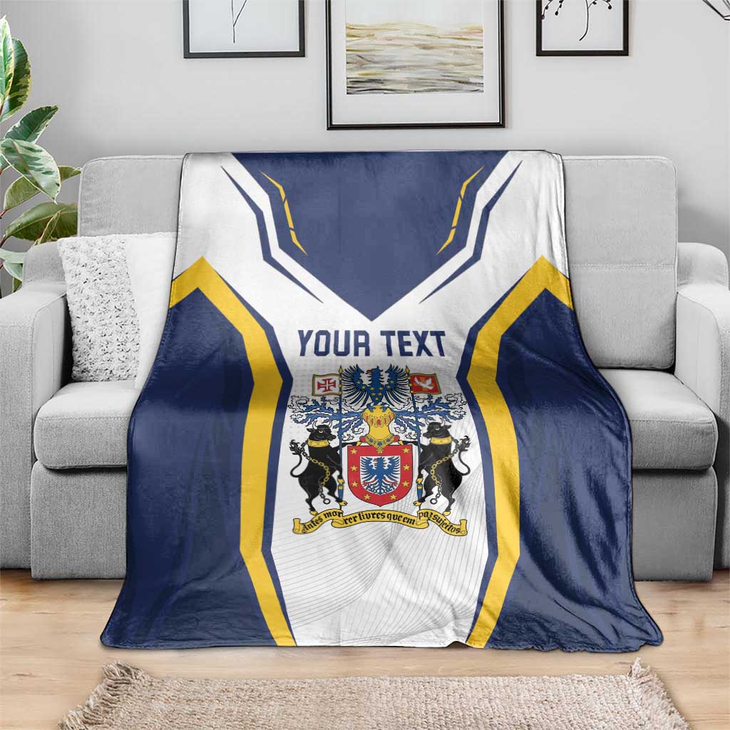 Personalized Azores Portugal Blanket Sporty Style - Wonder Print Shop