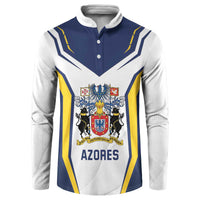 Personalized Azores Portugal Button Sweatshirt Sporty Style - Wonder Print Shop