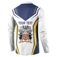 Personalized Azores Portugal Button Sweatshirt Sporty Style - Wonder Print Shop