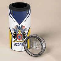 Personalized Azores Portugal 4 in 1 Can Cooler Tumbler Sporty Style - Wonder Print Shop