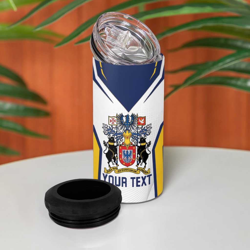 Personalized Azores Portugal 4 in 1 Can Cooler Tumbler Sporty Style - Wonder Print Shop