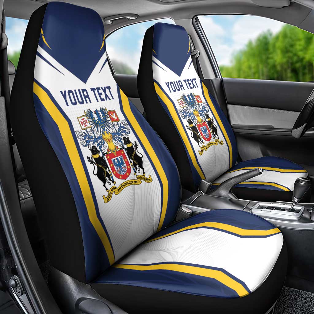 Personalized Azores Portugal Car Seat Cover Sporty Style - Wonder Print Shop
