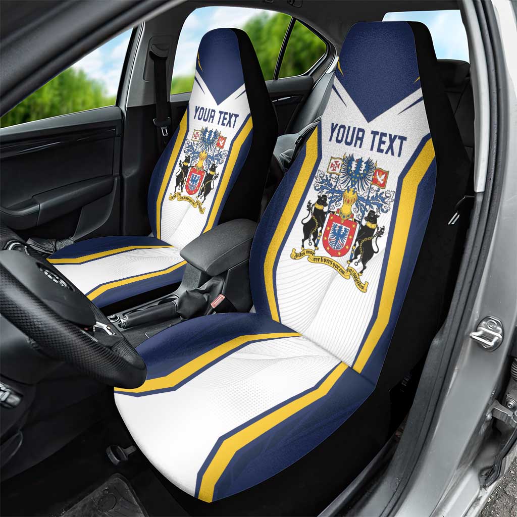 Personalized Azores Portugal Car Seat Cover Sporty Style - Wonder Print Shop