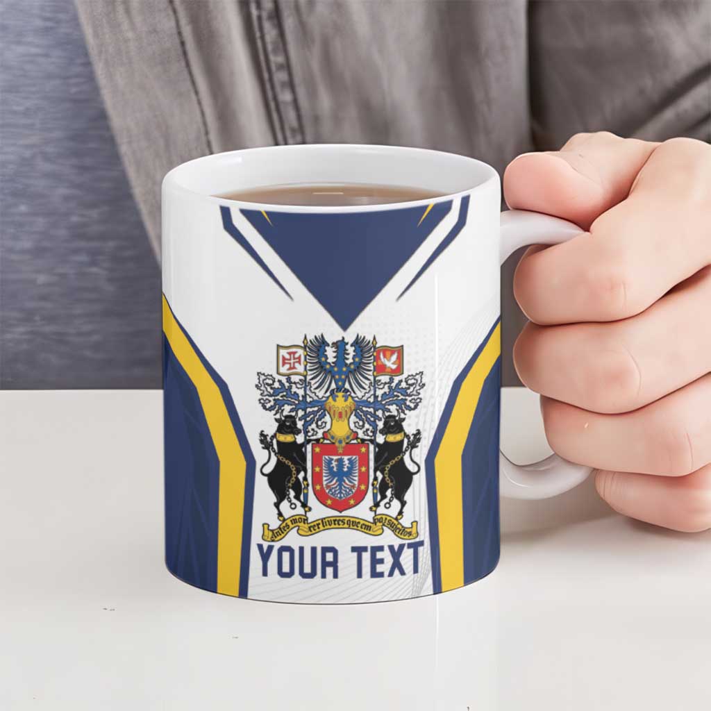Personalized Azores Portugal Ceramic Mug Sporty Style - Wonder Print Shop