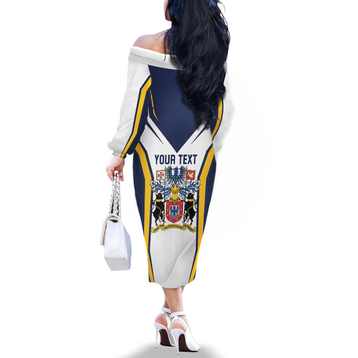 Personalized Azores Portugal Family Matching Off The Shoulder Long Sleeve Dress and Hawaiian Shirt Sporty Style - Wonder Print Shop