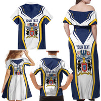 Personalized Azores Portugal Family Matching Off Shoulder Maxi Dress and Hawaiian Shirt Sporty Style - Wonder Print Shop