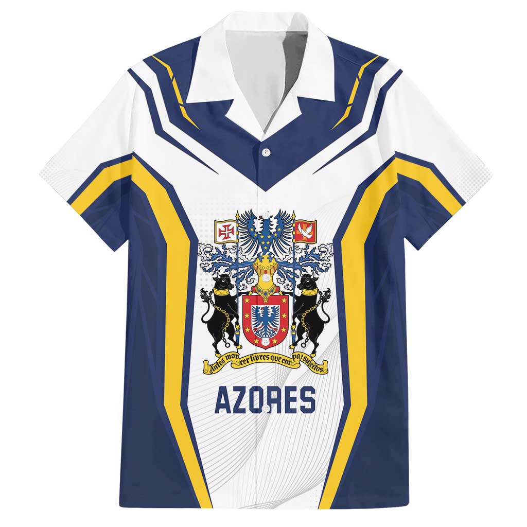 Personalized Azores Portugal Hawaiian Shirt Sporty Style - Wonder Print Shop