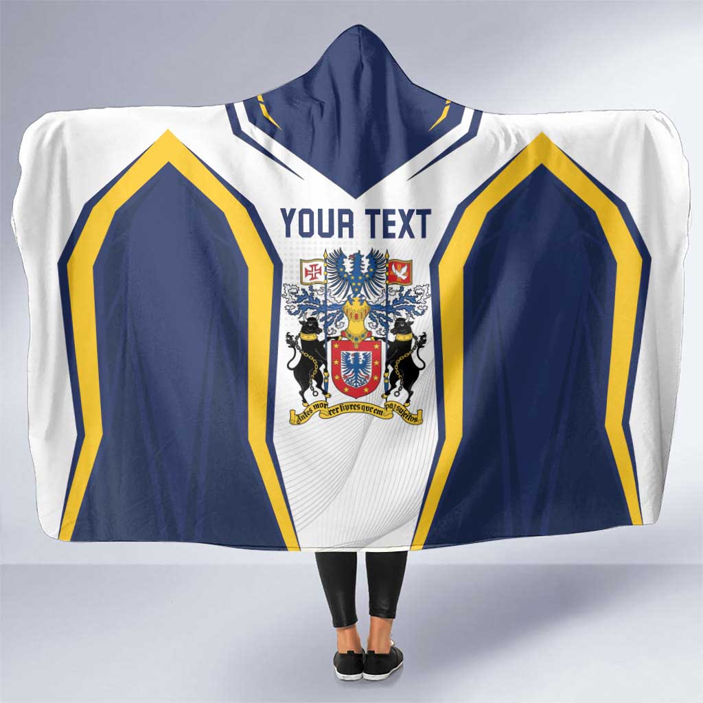 Personalized Azores Portugal Hooded Blanket Sporty Style - Wonder Print Shop