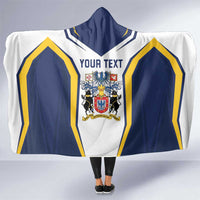 Personalized Azores Portugal Hooded Blanket Sporty Style - Wonder Print Shop