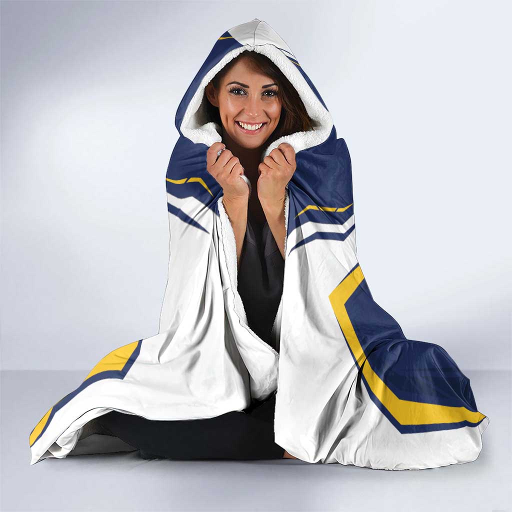 Personalized Azores Portugal Hooded Blanket Sporty Style - Wonder Print Shop