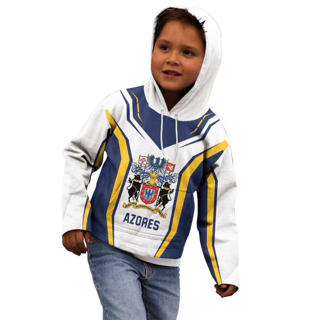 Personalized Azores Portugal Kid Hoodie Sporty Style - Wonder Print Shop