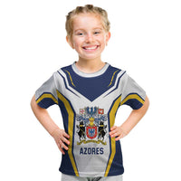 Personalized Azores Portugal Kid T Shirt Sporty Style - Wonder Print Shop