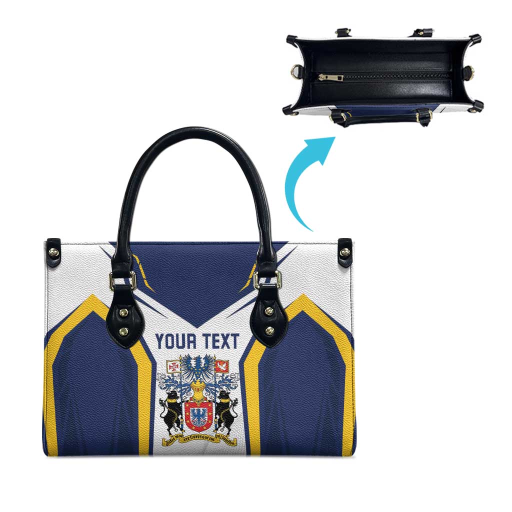 Personalized Azores Portugal Leather Bag Sporty Style - Wonder Print Shop