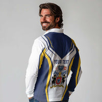 Personalized Azores Portugal Long Sleeve Polo Shirt Sporty Style - Wonder Print Shop