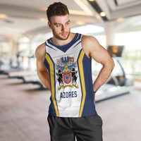Personalized Azores Portugal Men Tank Top Sporty Style - Wonder Print Shop