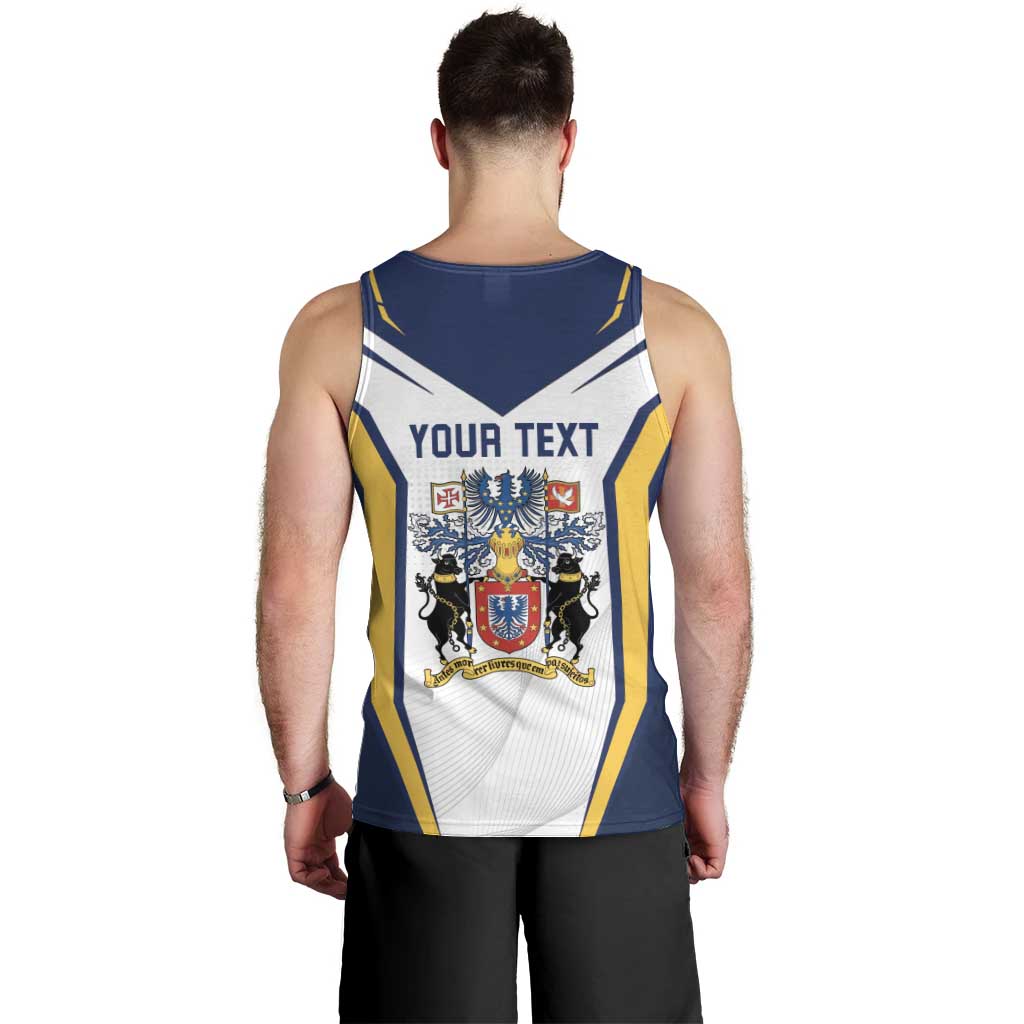 Personalized Azores Portugal Men Tank Top Sporty Style - Wonder Print Shop