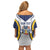 Personalized Azores Portugal Off Shoulder Short Dress Sporty Style - Wonder Print Shop