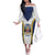 Personalized Azores Portugal Off The Shoulder Long Sleeve Dress Sporty Style - Wonder Print Shop