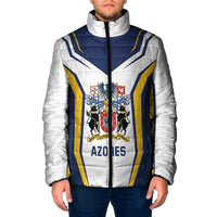 Personalized Azores Portugal Padded Jacket Sporty Style - Wonder Print Shop
