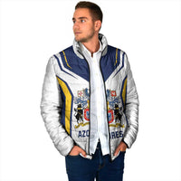 Personalized Azores Portugal Padded Jacket Sporty Style - Wonder Print Shop