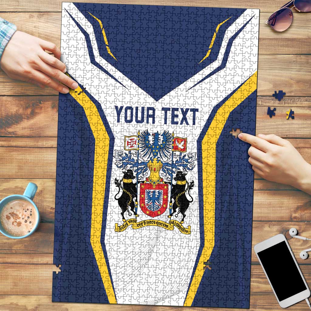 Personalized Azores Portugal Puzzle Sporty Style - Wonder Print Shop
