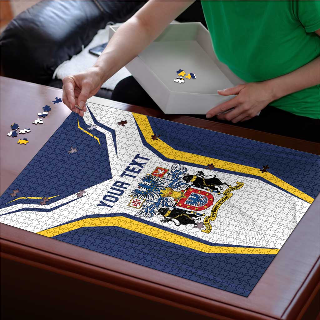 Personalized Azores Portugal Puzzle Sporty Style - Wonder Print Shop