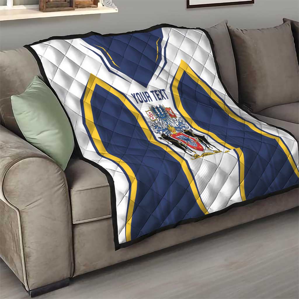 Personalized Azores Portugal Quilt Sporty Style - Wonder Print Shop