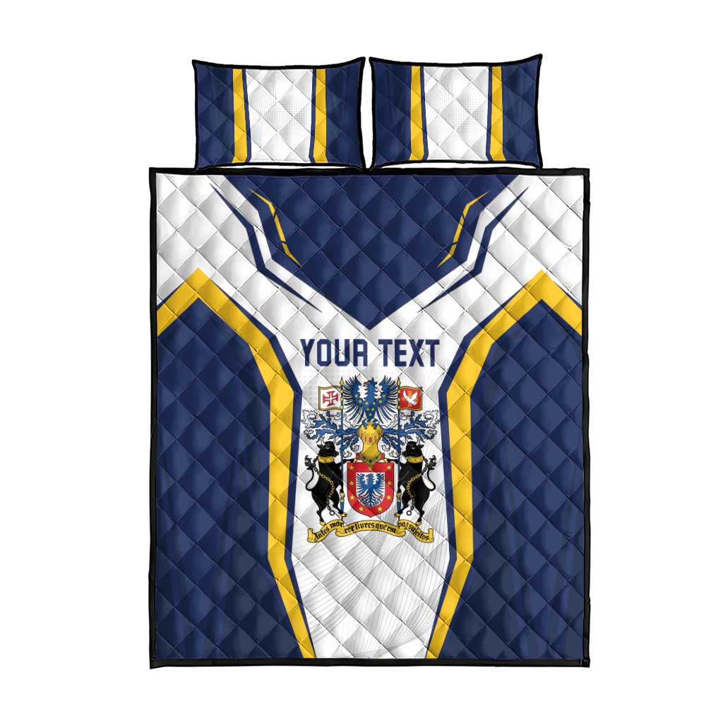 Personalized Azores Portugal Quilt Bed Set Sporty Style - Wonder Print Shop