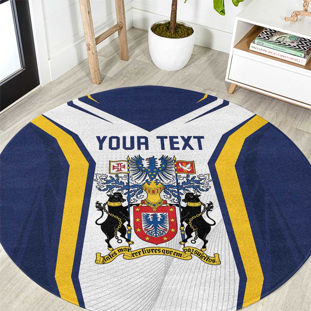 Personalized Azores Portugal Round Carpet Sporty Style - Wonder Print Shop