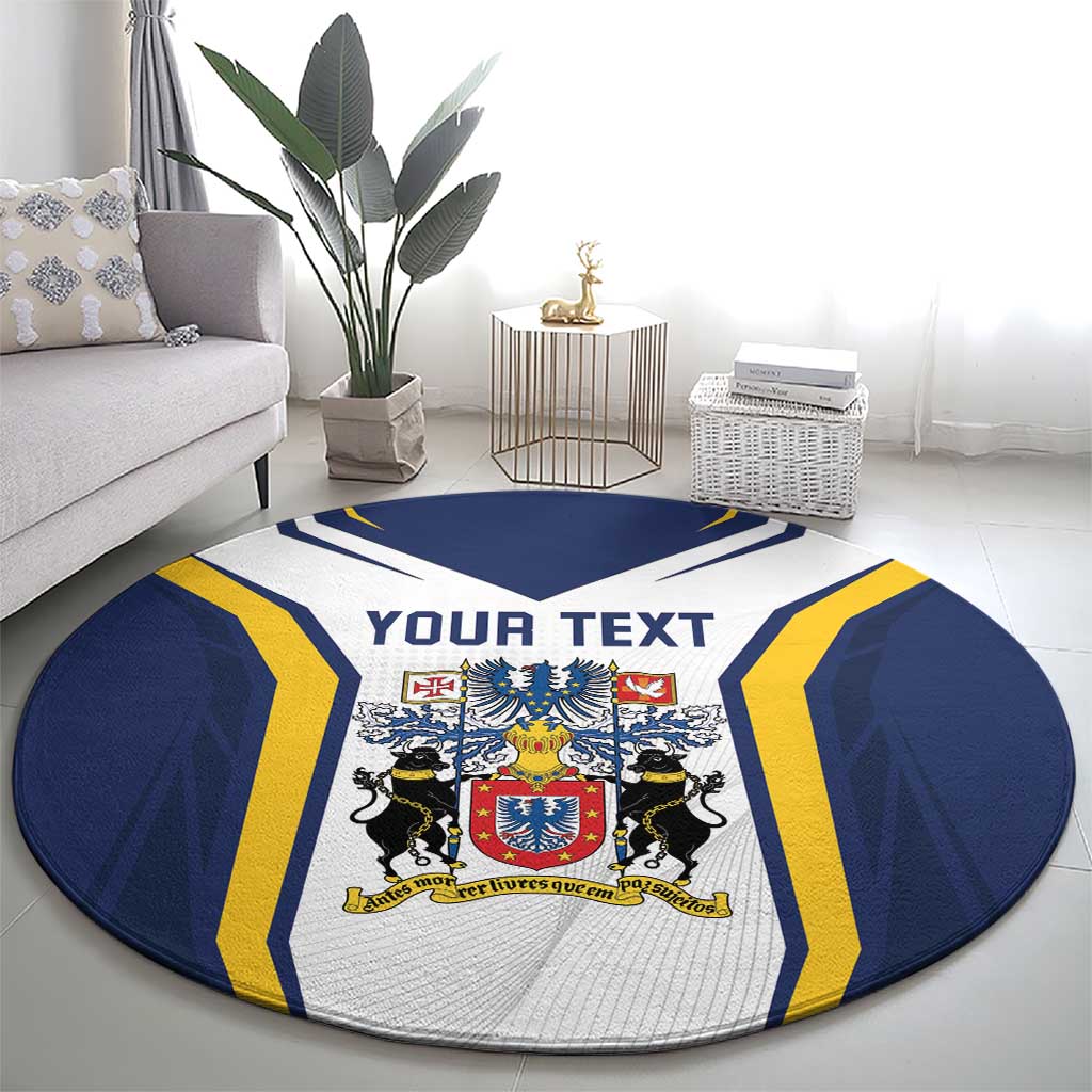 Personalized Azores Portugal Round Carpet Sporty Style - Wonder Print Shop