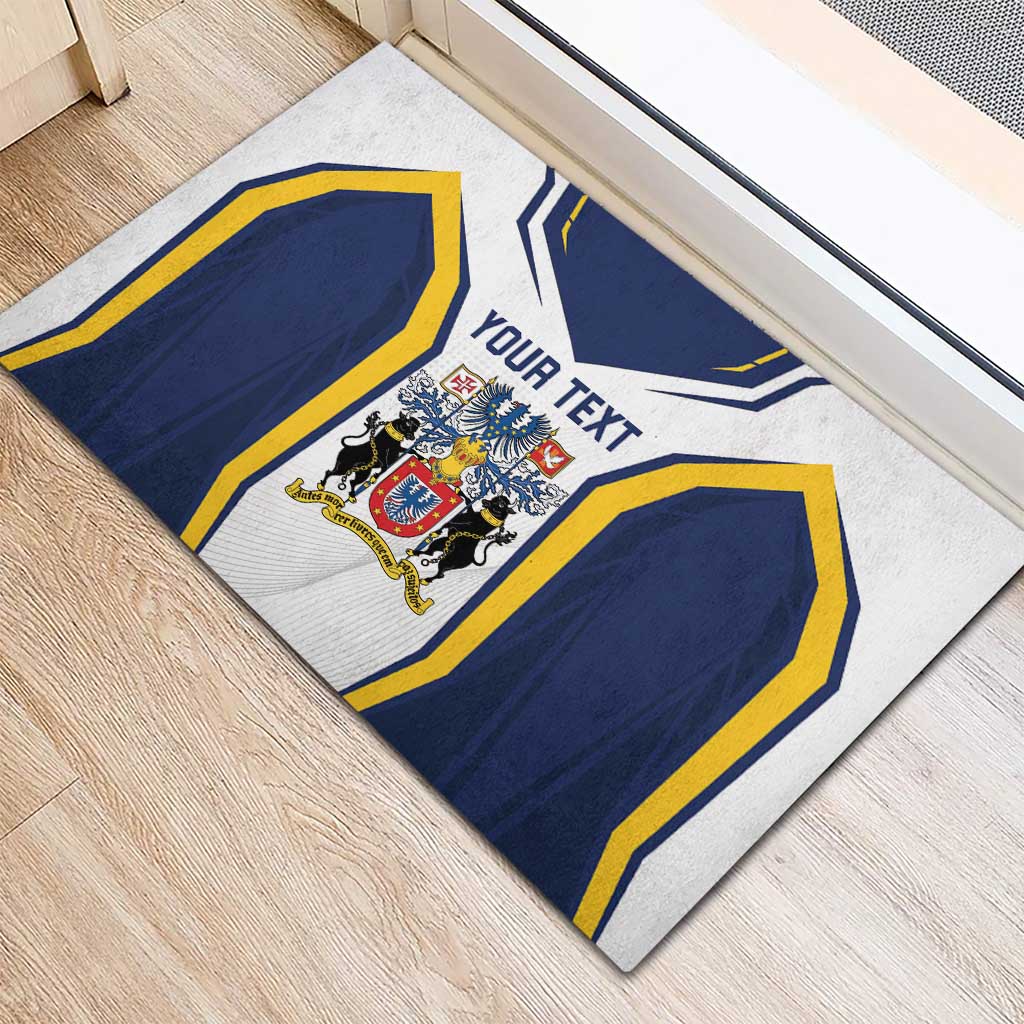 Personalized Azores Portugal Rubber Doormat Sporty Style - Wonder Print Shop