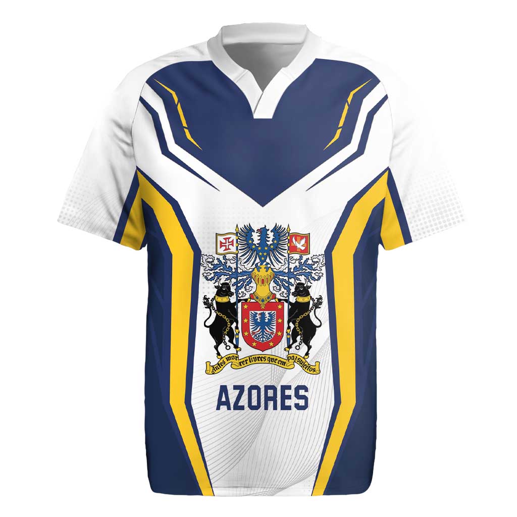 Personalized Azores Portugal Rugby Jersey Sporty Style - Wonder Print Shop