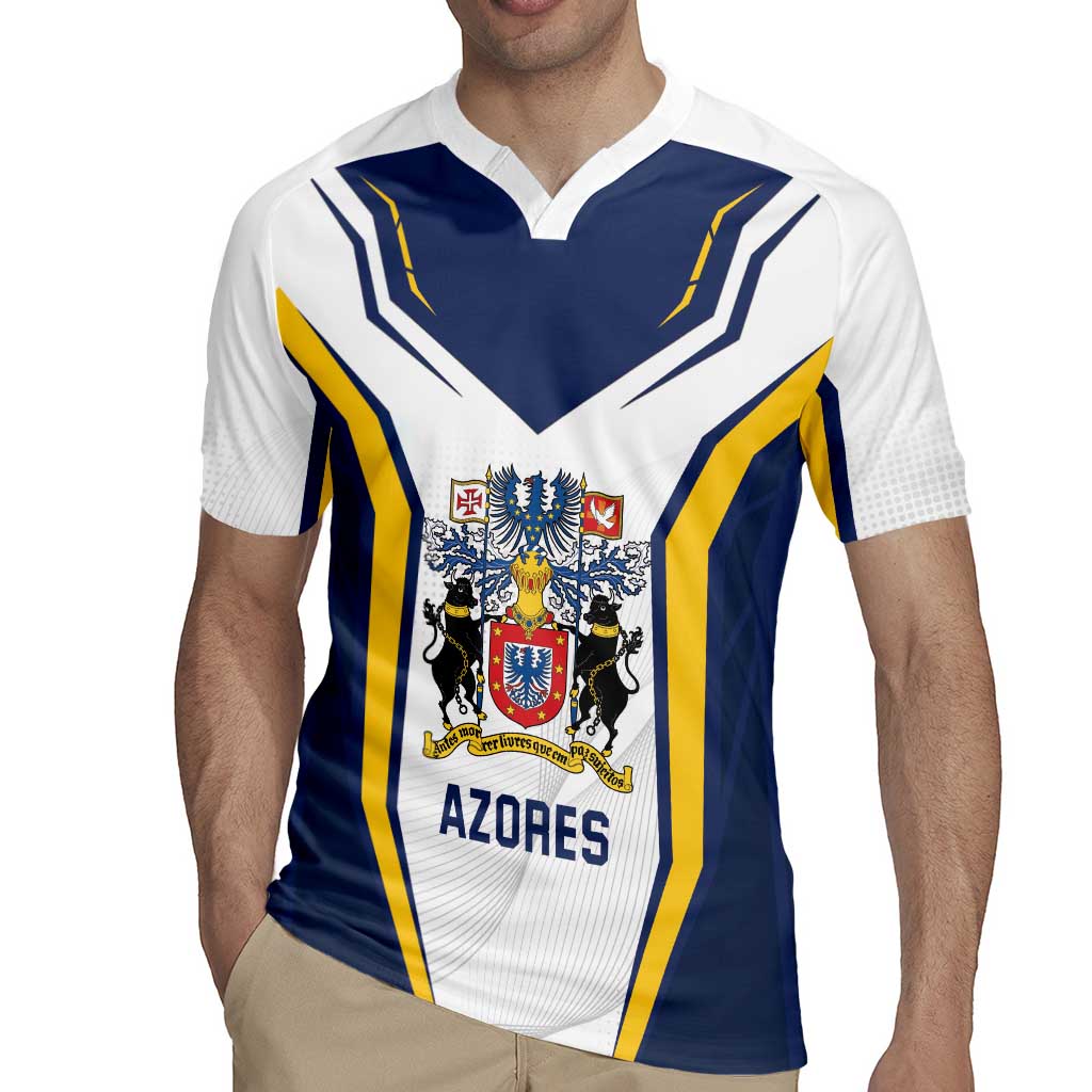 Personalized Azores Portugal Rugby Jersey Sporty Style - Wonder Print Shop