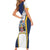 Personalized Azores Portugal Short Sleeve Bodycon Dress Sporty Style - Wonder Print Shop