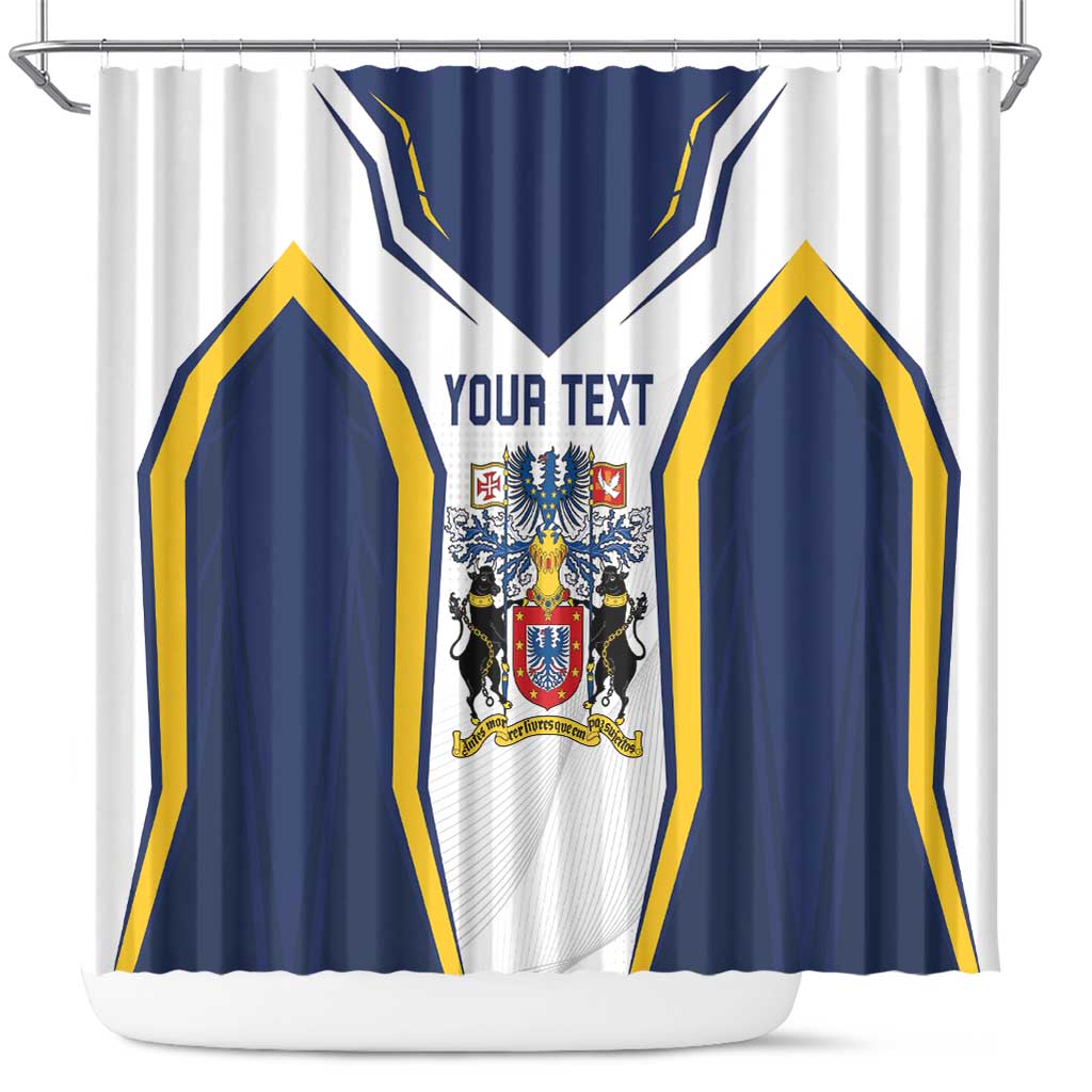 Personalized Azores Portugal Shower Curtain Sporty Style - Wonder Print Shop