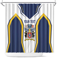 Personalized Azores Portugal Shower Curtain Sporty Style - Wonder Print Shop