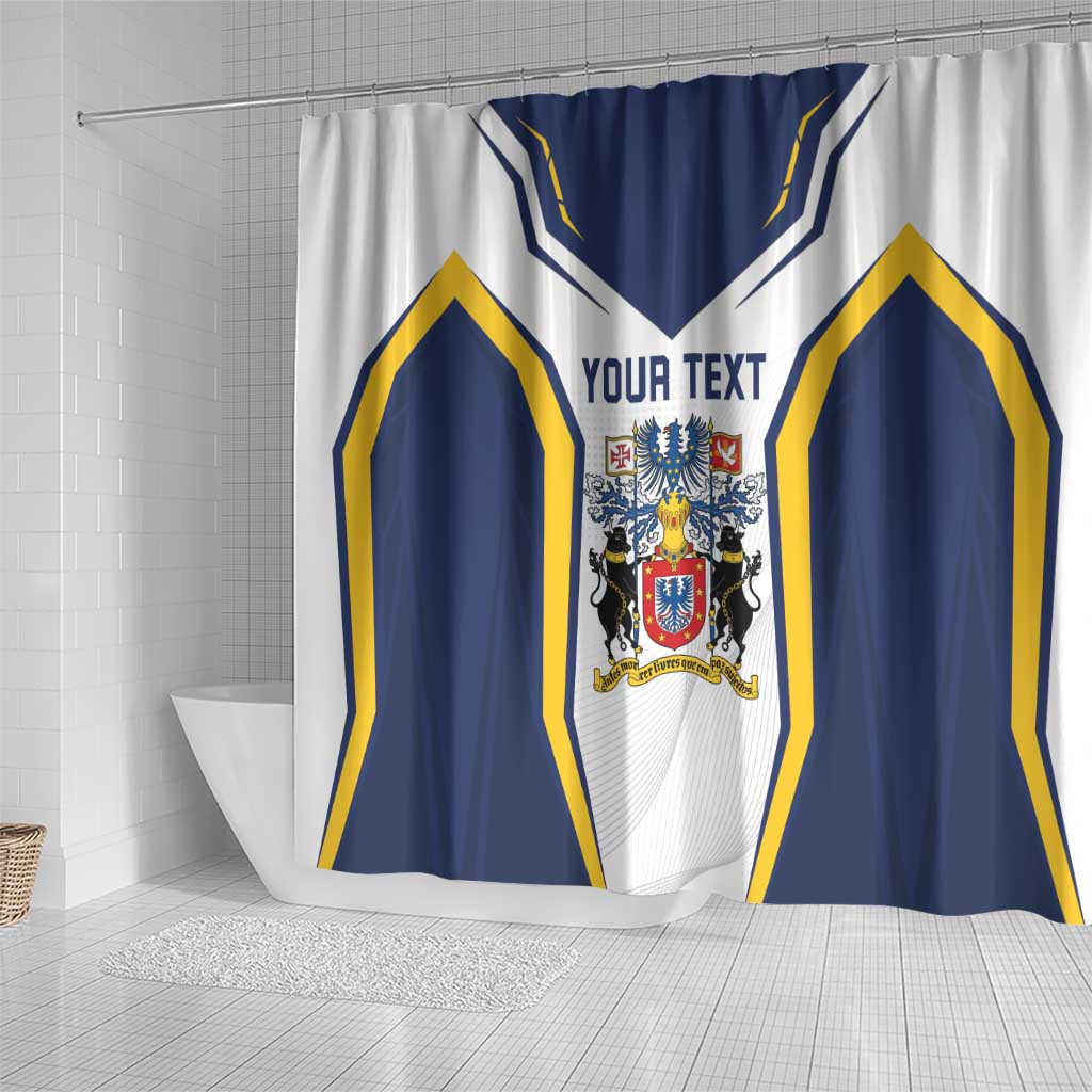 Personalized Azores Portugal Shower Curtain Sporty Style - Wonder Print Shop