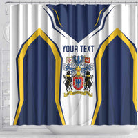 Personalized Azores Portugal Shower Curtain Sporty Style - Wonder Print Shop