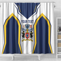 Personalized Azores Portugal Shower Curtain Sporty Style - Wonder Print Shop