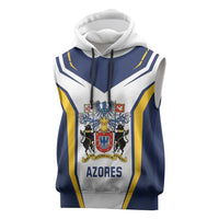 Personalized Azores Portugal Sleeveless Hoodie Sporty Style - Wonder Print Shop