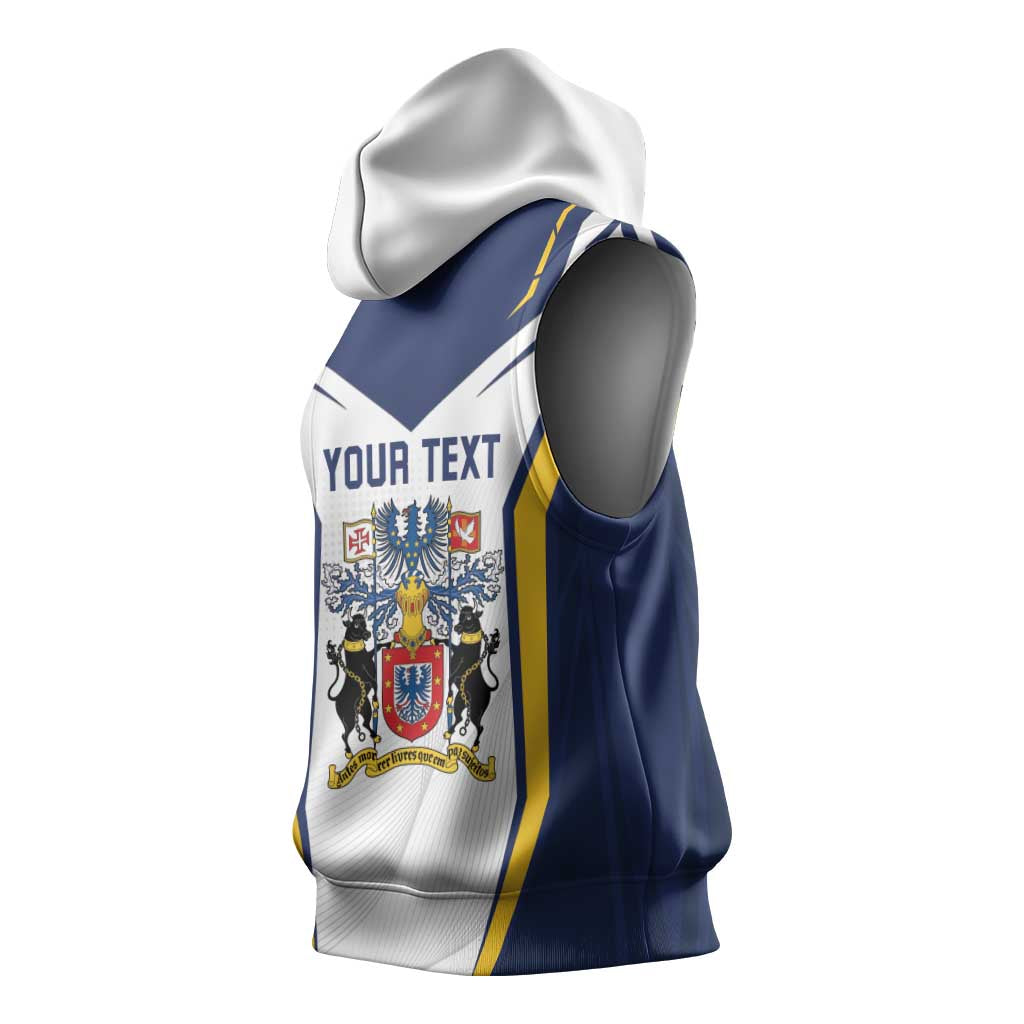 Personalized Azores Portugal Sleeveless Hoodie Sporty Style - Wonder Print Shop