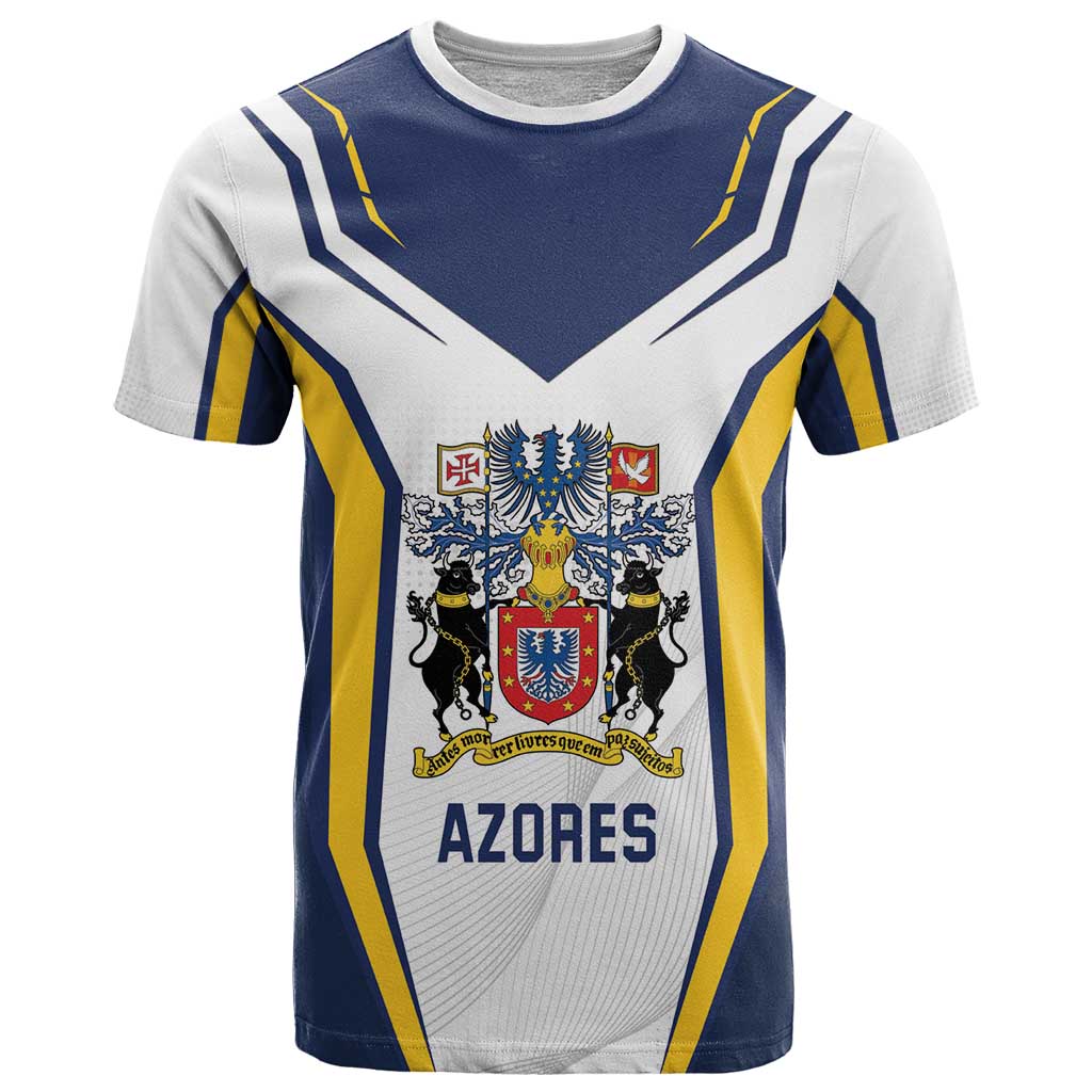Personalized Azores Portugal T Shirt Sporty Style - Wonder Print Shop