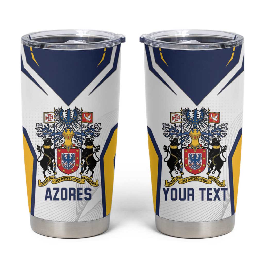 Personalized Azores Portugal Tumbler Cup Sporty Style - Wonder Print Shop
