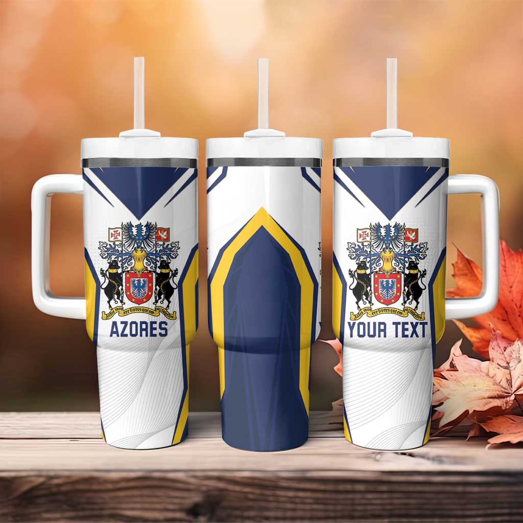 Personalized Azores Portugal Tumbler With Handle Sporty Style - Wonder Print Shop